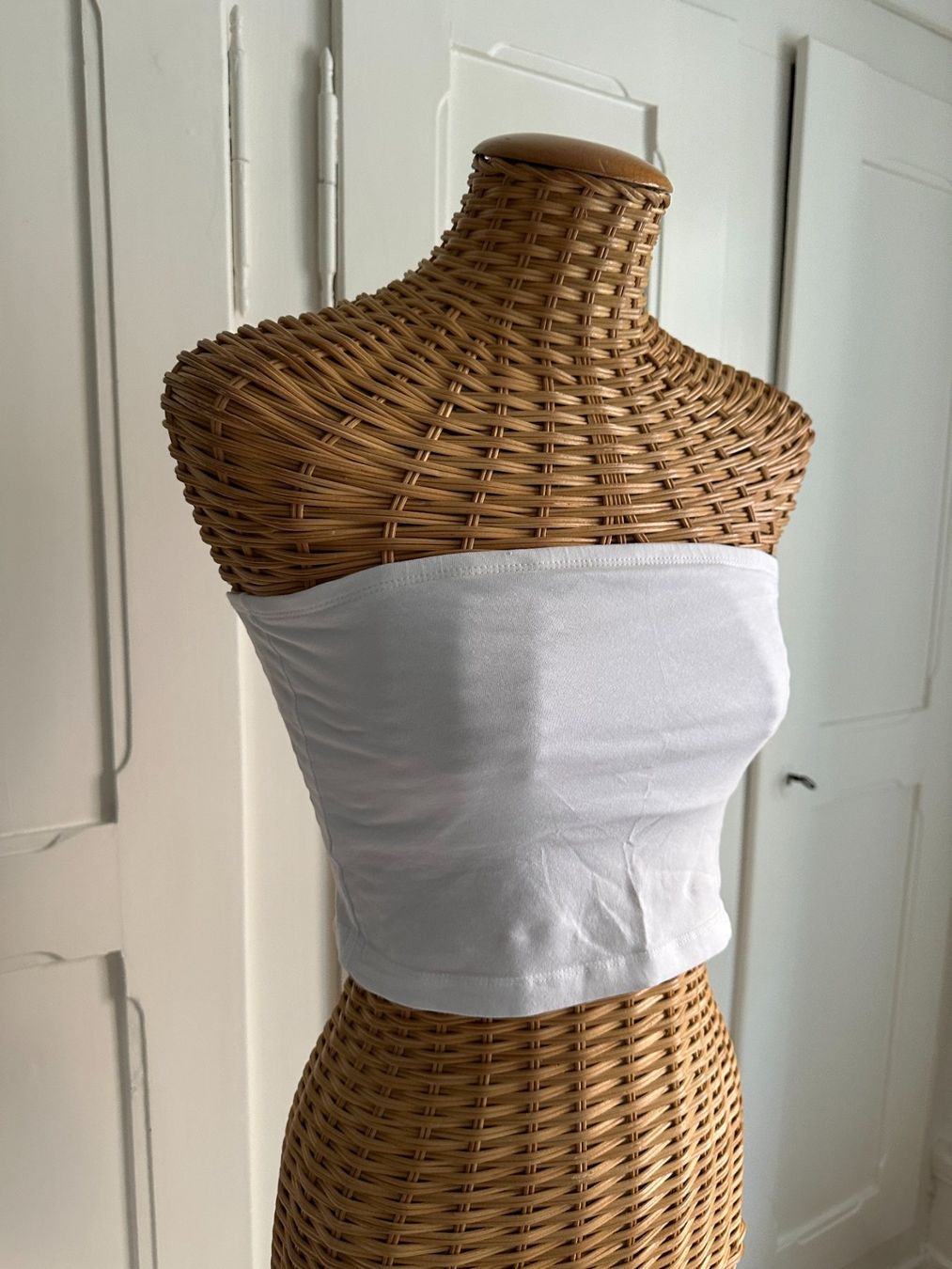 Top: EVEN & ODD - Bandeau-Top weiss S – Usato da Zürich venduto da Diazaio 1