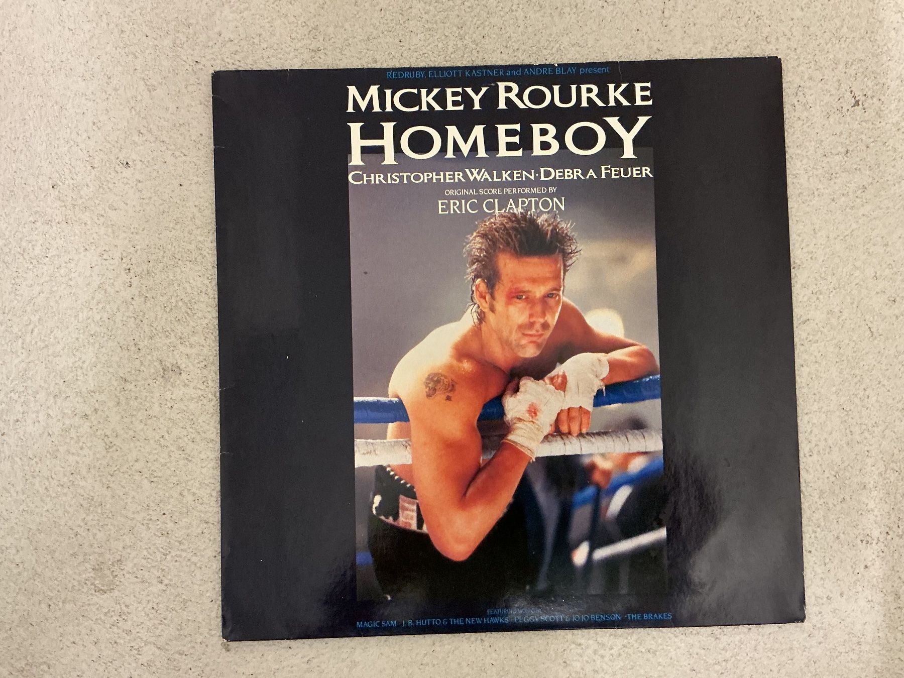Dischi in vinile: Mickey Rourke - Homeboy Soundtrack LP - Eric Clapton – Usato da Winterthur venduto da Tumko_7_Vinyl