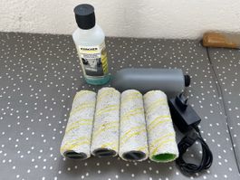Kärcher Ersatzrollen-Set (4 Stk.) mit Reinigungsmittel