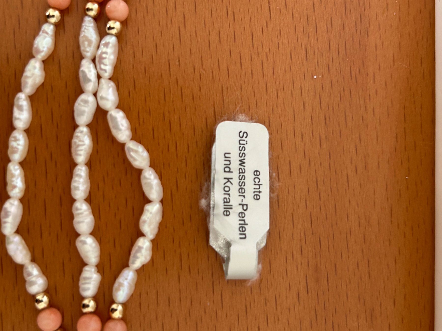 Altri gioielli: PERLENKETTE  und  ARMBAND   mit Koralle – Usato da Olten venduto da Pablo7 2