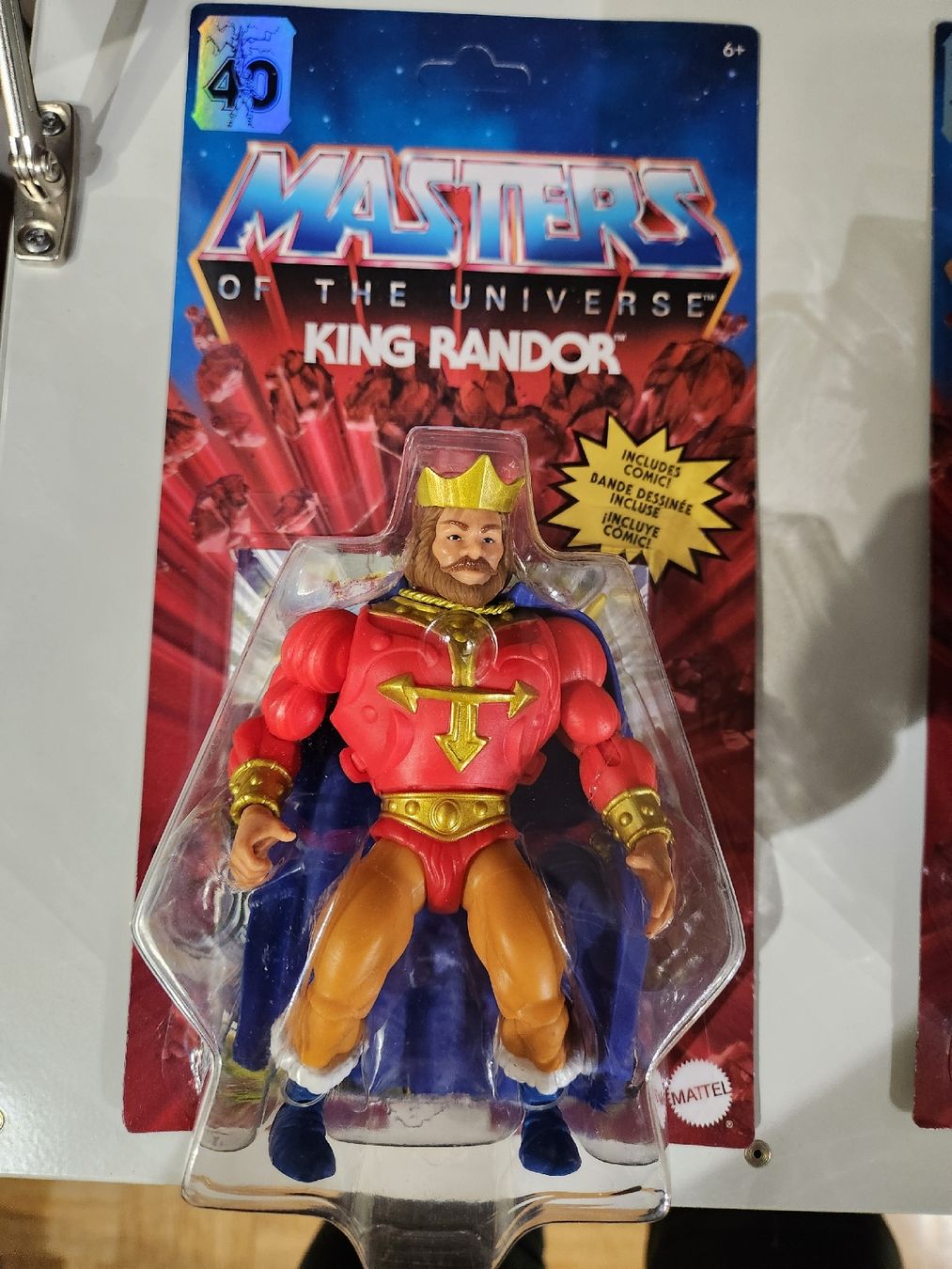 Statuette: Motu Origins King Randor – Nuovo e nell'imballaggio originale da Rüti ZH venduto da rolinator2000