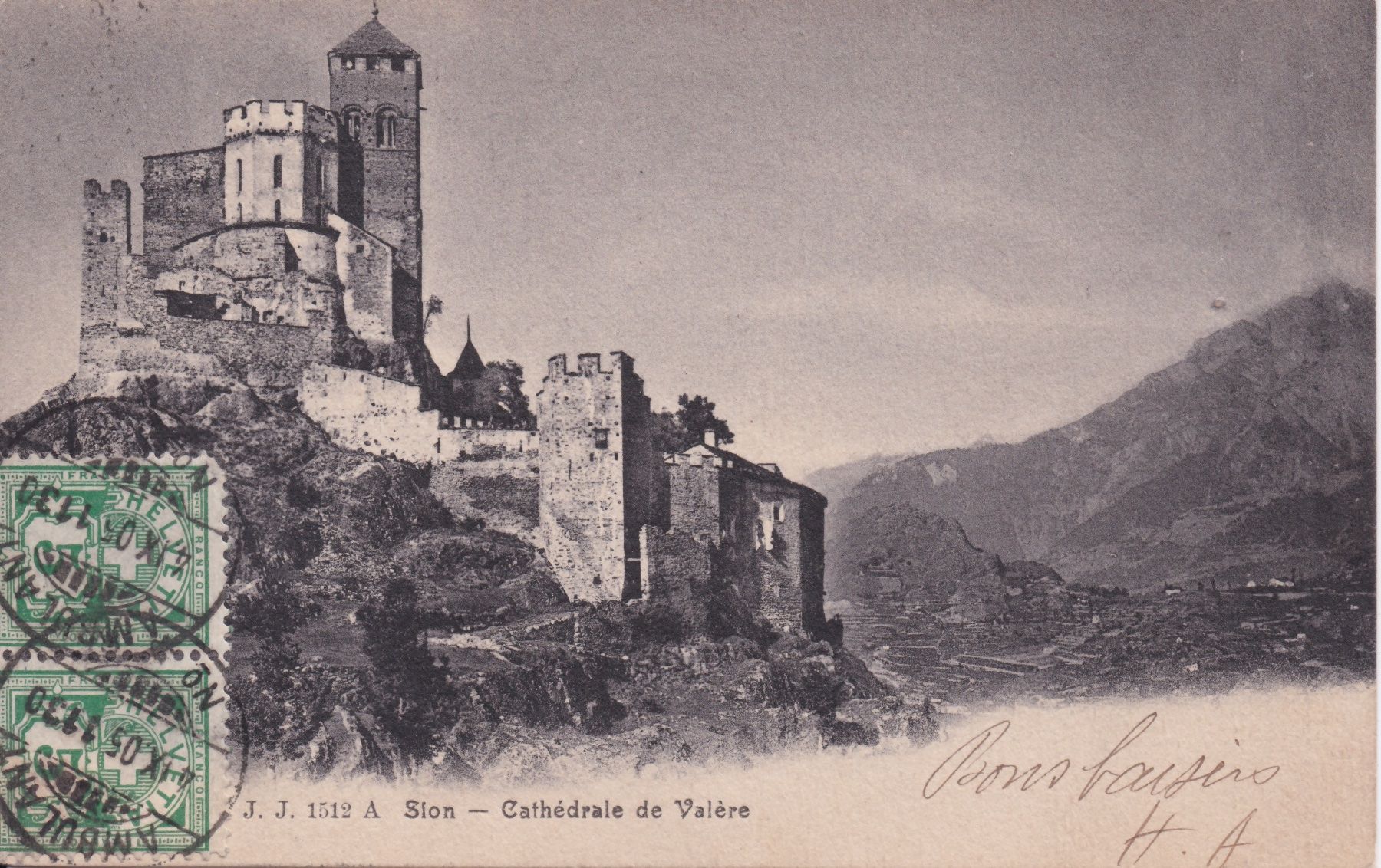 Cartoline postali: Lot Kanton Wallis – Usato da Baar venduto da dokuba 6