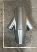 Absauganlage Hosenrohr d 200mm