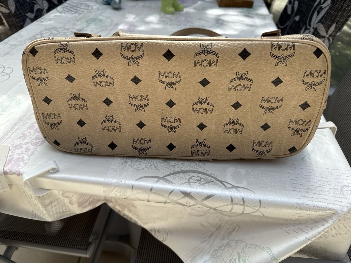 Mcm Borse da donna: MCM Leder shopper Beige – Nuovo (secondo la descrizione) da Wenslingen venduto da moschi1 4
