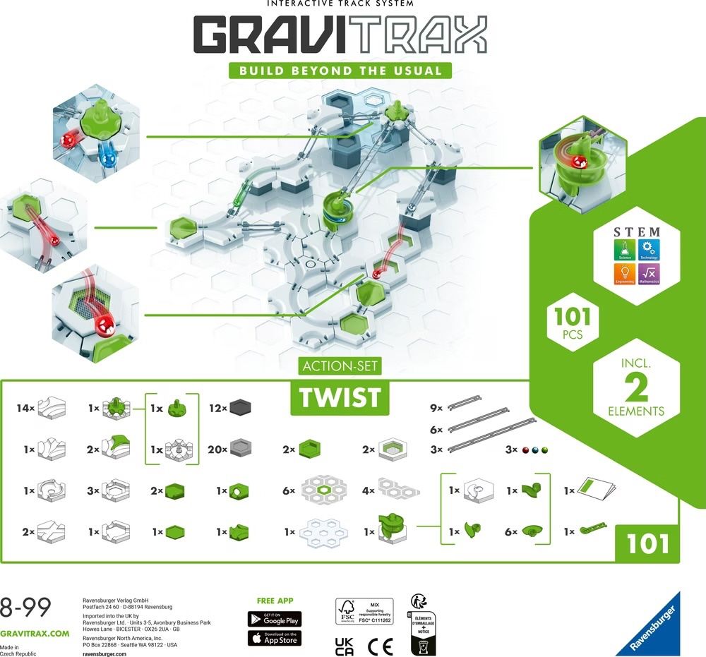 Ravensburger Giocattoli: Gravitrax TWIST Action Set – Nuovo e nell'imballaggio originale da Schlieren venduto da JoKo_Schlieren 3