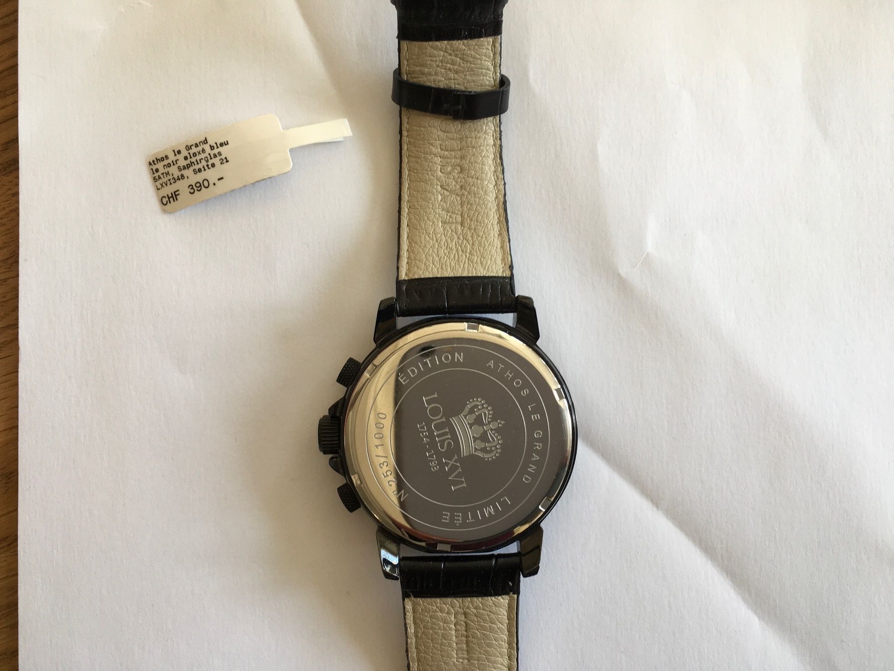 Orologi: Louis 16 Athos le grand – Nuovo e nell'imballaggio originale da Konolfingen venduto da Stephu72 1
