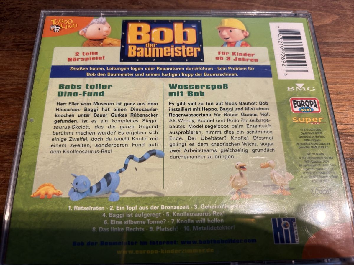 CDs: Bob der Baumeister - Bob der Entdecker  - CD – Gebraucht aus Beromünster von msklef 2