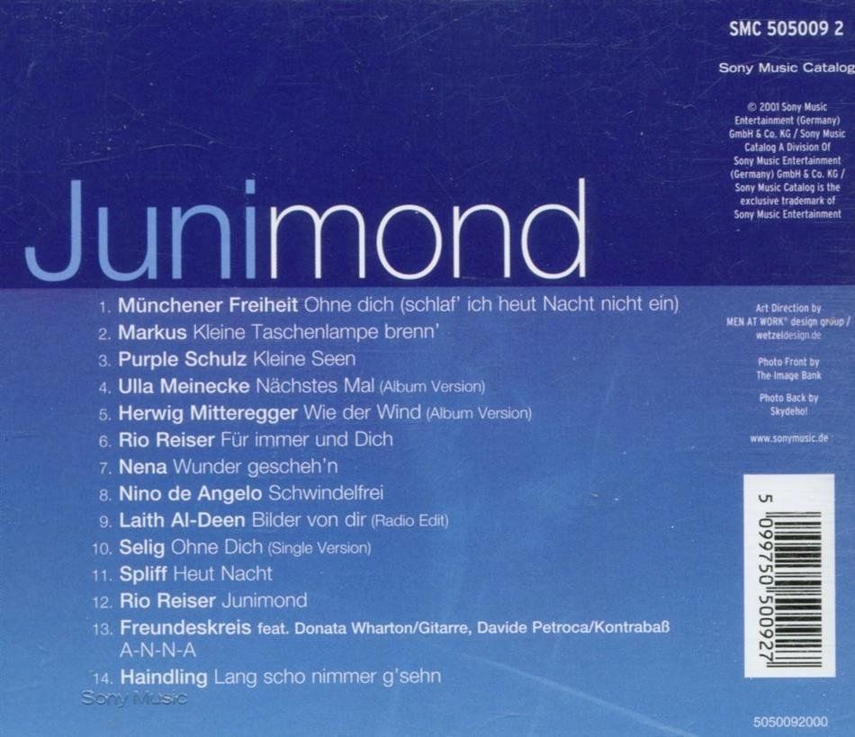 CDs: Junimond - mit Nena, Münchener Freiheit, etc. – Neu und originalverpackt aus Baden von lattemiele 1