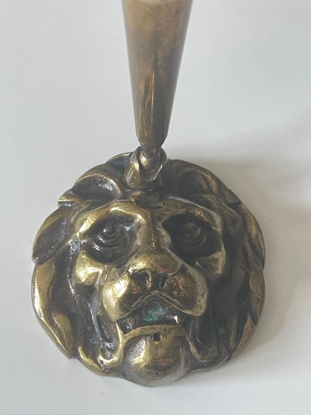 Figuren: Antik: Briefbeschwerer Löwe Messing – Gebraucht aus Basel von Jcva 2