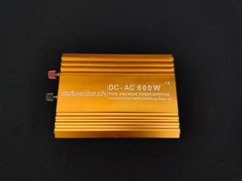600W 12V Wechselrichter-reiner Sinus Inverter