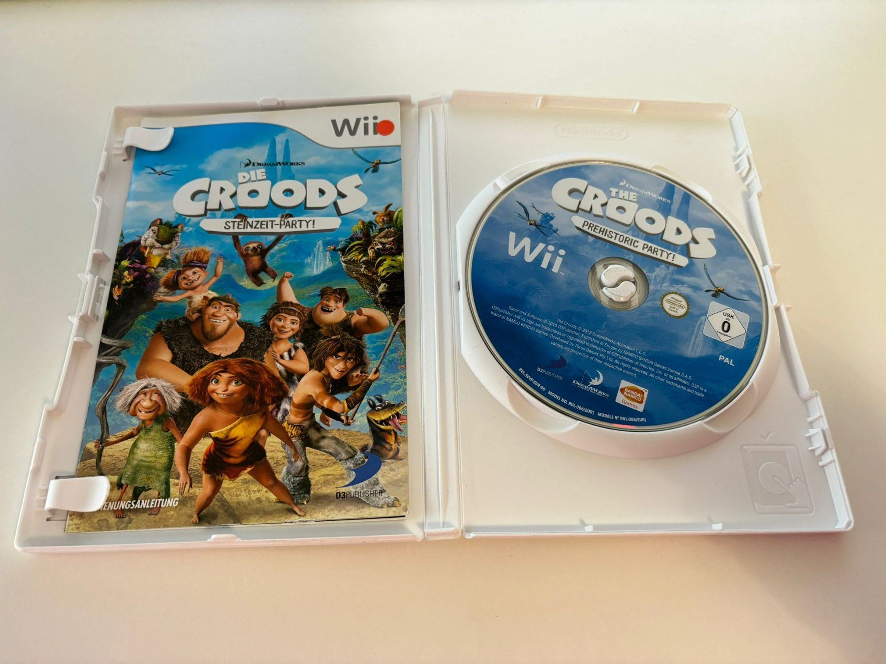 Giochi: Die Croods (Wii) – Usato da Herisau venduto da Seyashop1 1