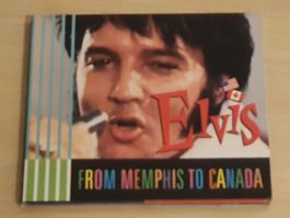 Elvis From Memphis To Canada Promo CD