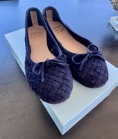 Ballerinas Day dunkelblau geflochten Grösse 37