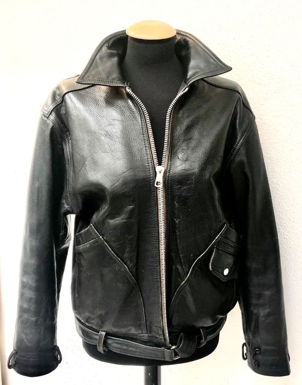Lederjacke 80er Style