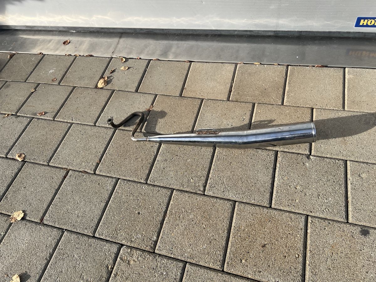 Ciclomotori: Puch Supermaxi Katalysator Auspuff – Usato da Bennau venduto da Brot9