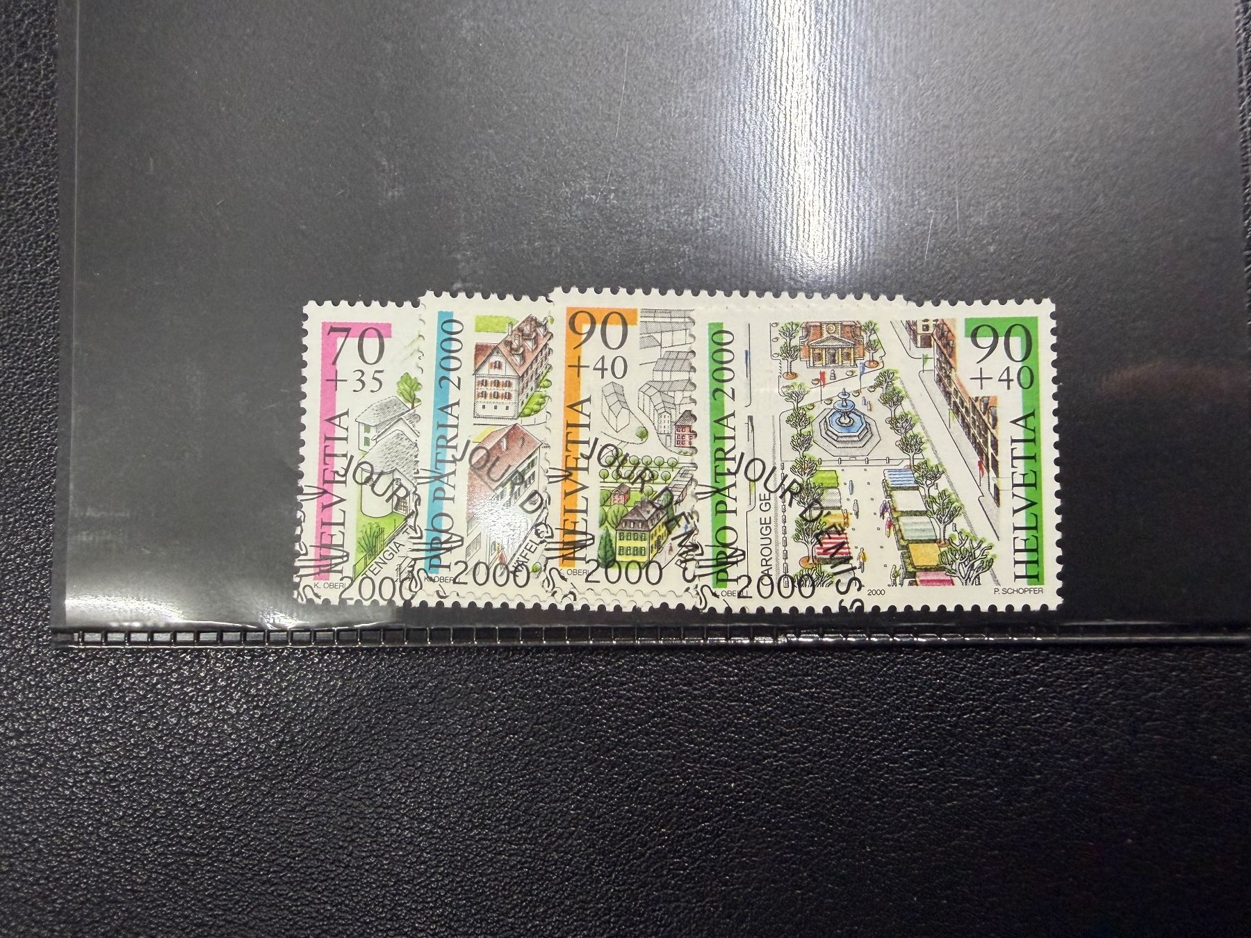 Tous les timbres: Pro Patria 2000 Serie ET gestempelt – D'occasion à oberrüti par jeanmei