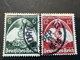 Deutsches Reich 1935 Mi 586/87 gest. (E1700)