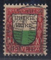 12x) Abart J13, Pro Juventute, sehe Scan