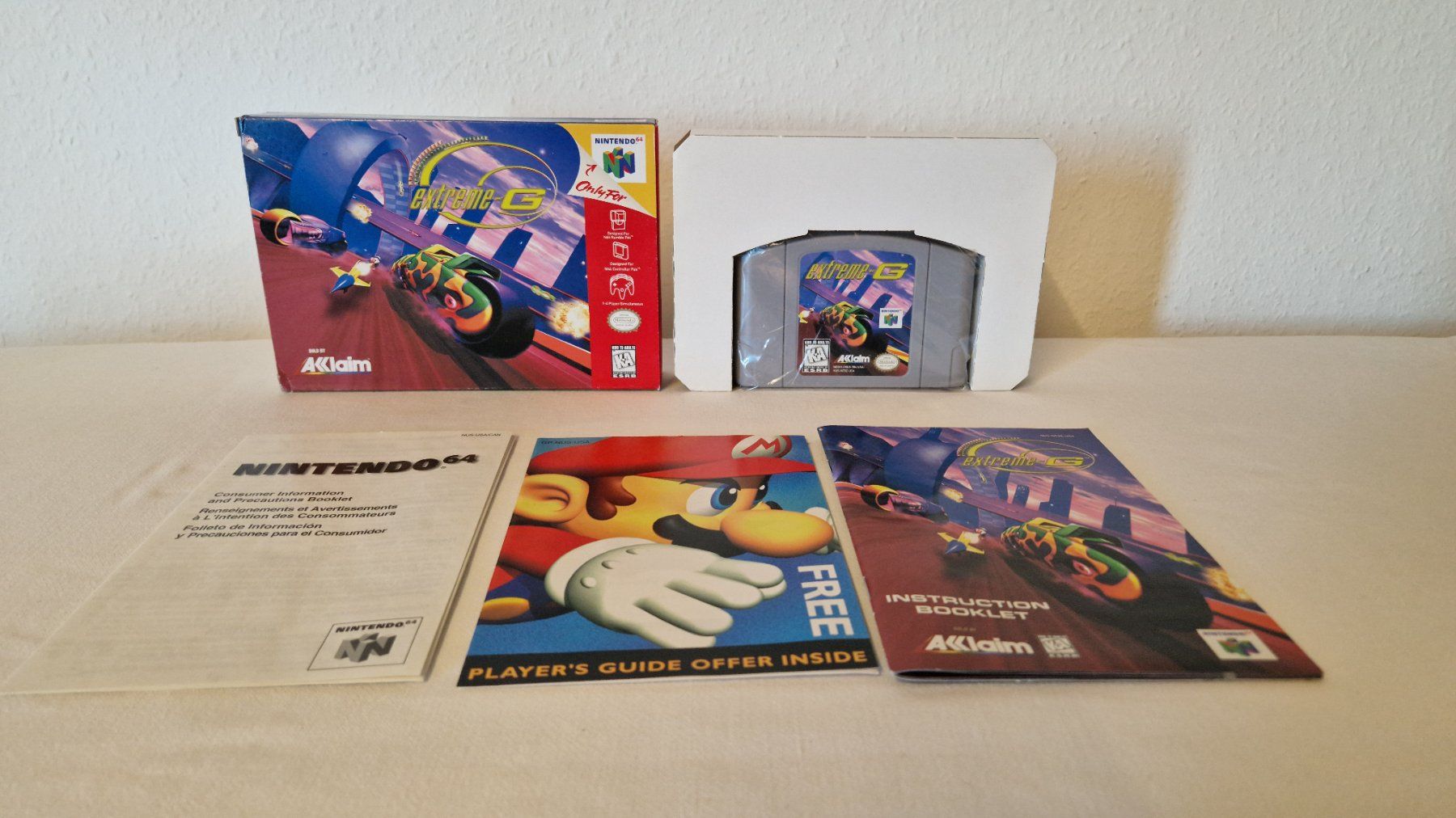 Nintendo Giochi: extreme-G - Nintendo 64 - OVP – Usato da Pfäffikon ZH venduto da Zibbelzabbel