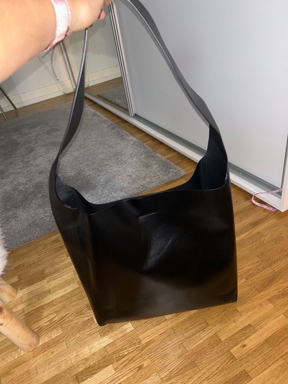 Sac noir en cuire Made in Italie (Neuf (Voir description)) à Renens VD