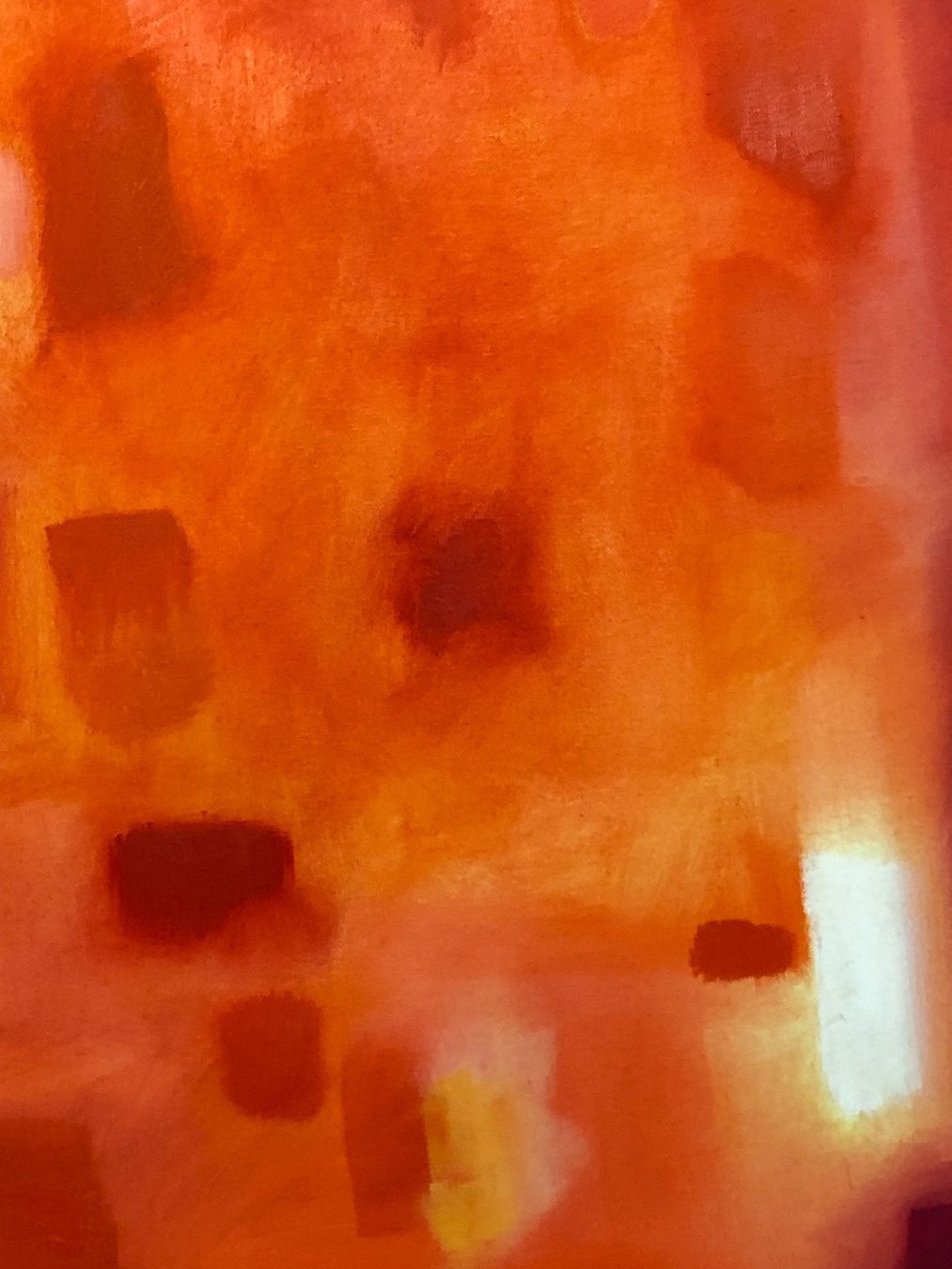 Dipinti: Feuer, Öl auf Leinwand, 70x90 cm – Usato da Bern venduto da vintageartbern66 1