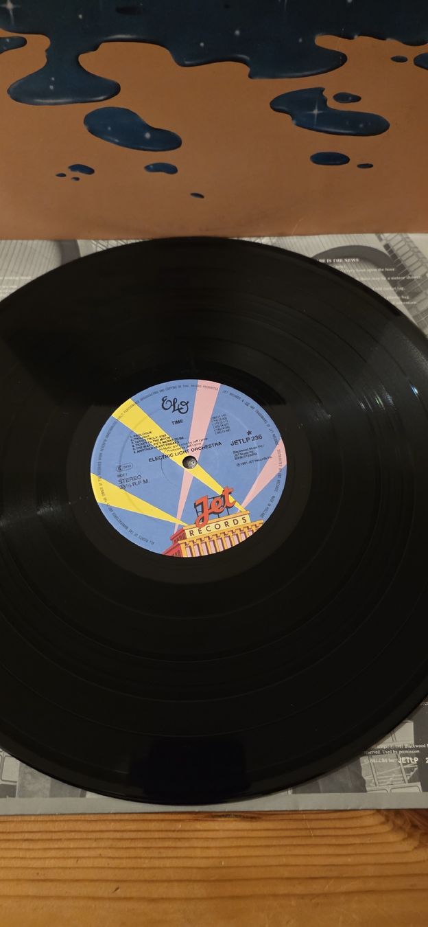 Dischi in vinile: Electric Light Orchestra - Time  1981 Vg,G – Usato da Yvonand venduto da RF-VINYL 1