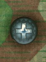 Uniformknopf Ord. 1898/1914 für Mannschaft, 21.3 mm, gebläut