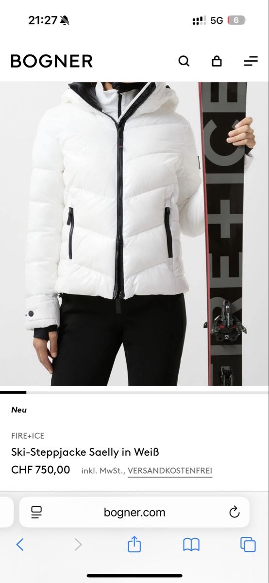 Bogner Vestes: Bogner Fire and ice ski jacket 34 – D'occasion à Kilchberg ZH par roz_qcj7 9
