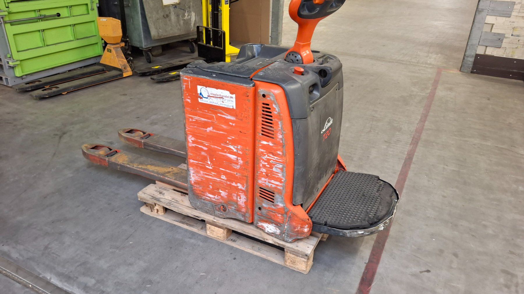 Elektro-Hubwagen Linde T20 Defekt 2000 kg Tragkraft (Gebraucht) in ...