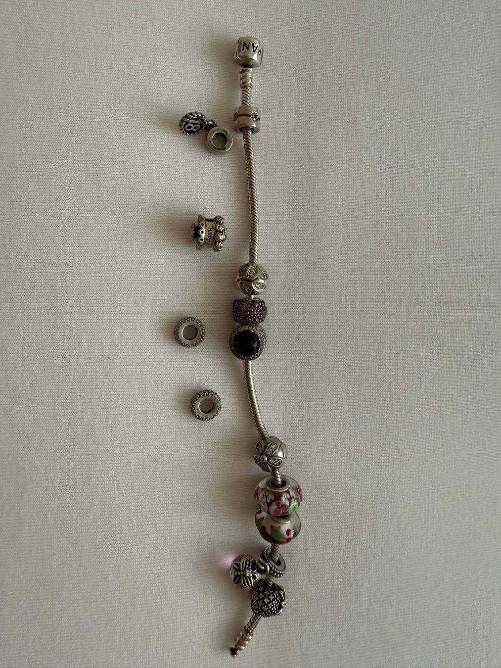 Pandora Bracciali & Braccialetti: Pandora Charm Armband Original Top – Usato da Zürich venduto da ZH-Vintage 1