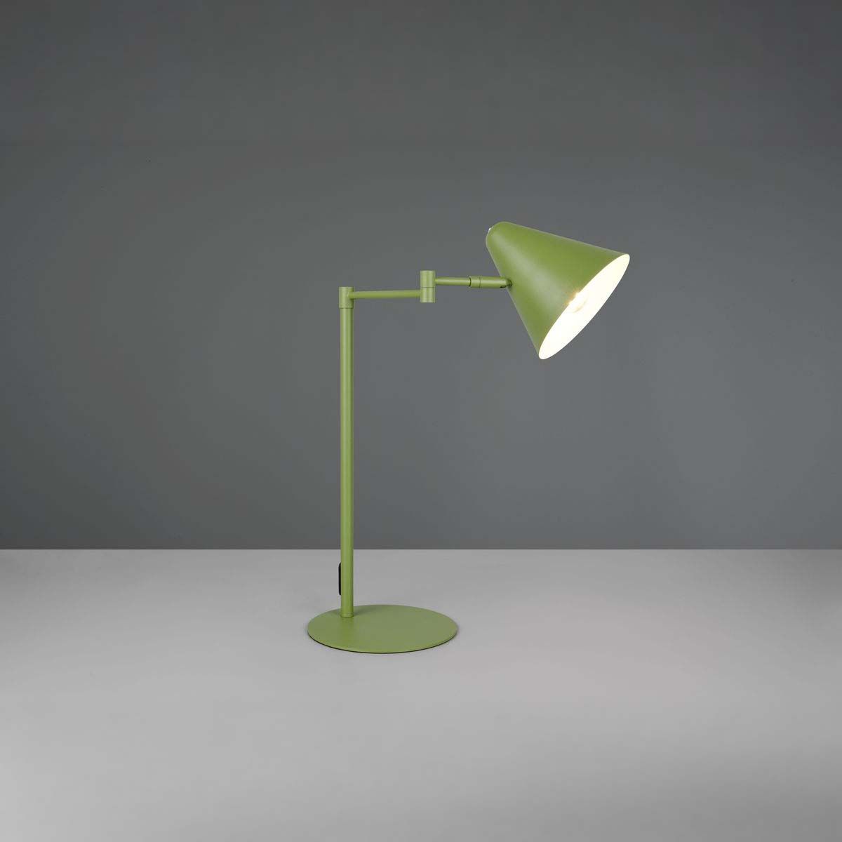 Lampade: Tischleuchte, Grün, Schalter, 51 cm Höhe – Nuovo (secondo la descrizione) da Kreuzlingen venduto da Smart-Light 3