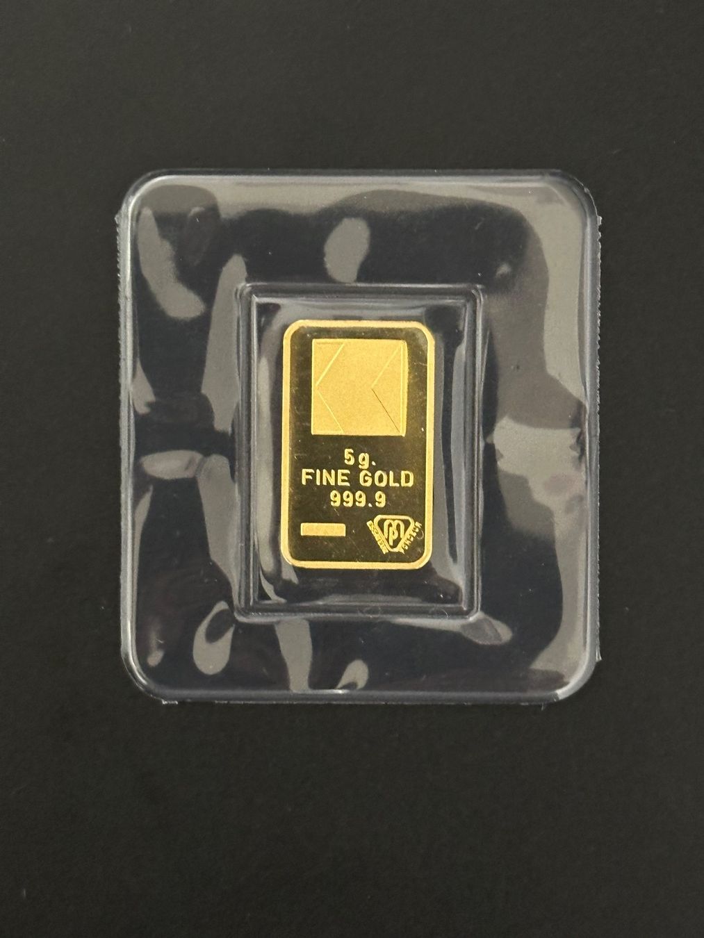 Metalli preziosi: Goldbarren 5 g Kantonal Bank – Nuovo e nell'imballaggio originale da Untersiggenthal venduto da byiggy 1