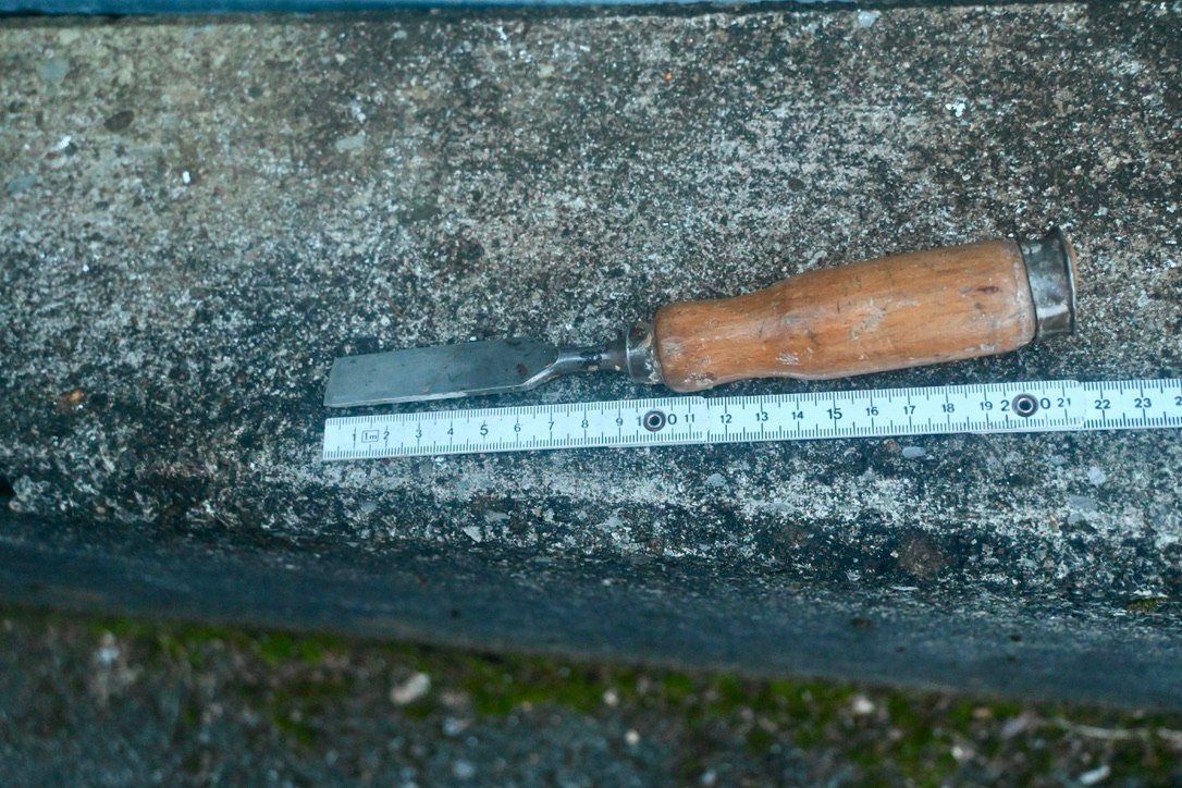 Alle Werkzeuge: ANTIKER " Elefant "   STECHBEITEL länge 21cm breite 18mm – Gebraucht aus Pfaffhausen von mono_rec 9
