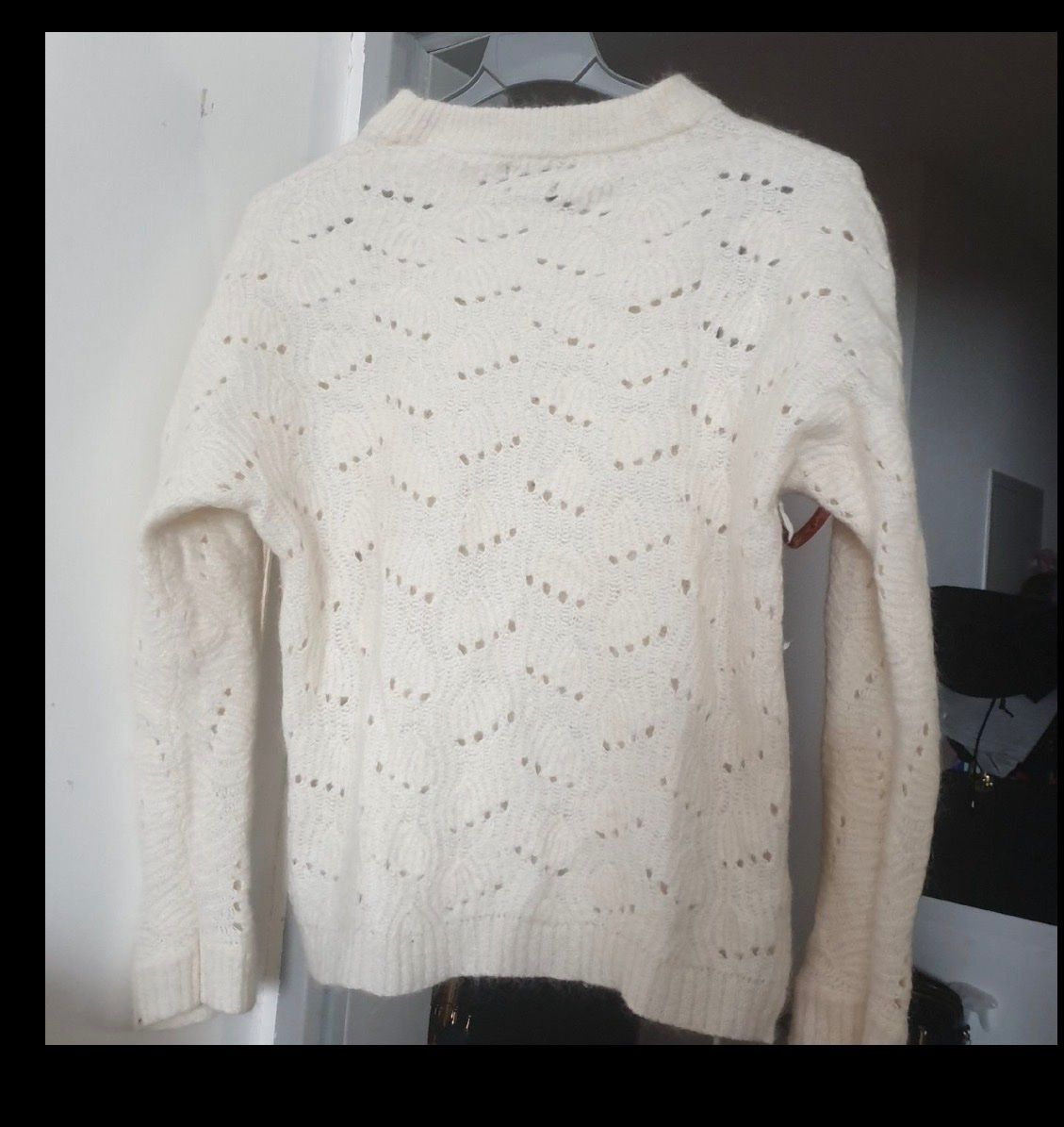 Massimo Dutti Maglioni & Felpe: Massimo Dutti Strickpullover, creme, Gr. S/M, Mohair/Wolle – Nuovo (secondo la descrizione) da Hünenberg See venduto da ECLB 1