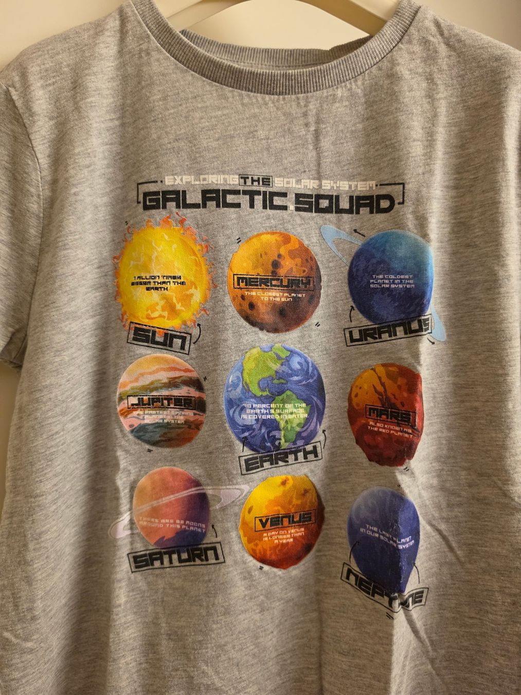 Next Hemden, T-Shirts & Polos: T-Shirt Planeten Gr. 134 – Gebraucht aus Zürich von Pemberleys 1