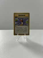 Carta Pokémon Trainer Base Set Giapponese 