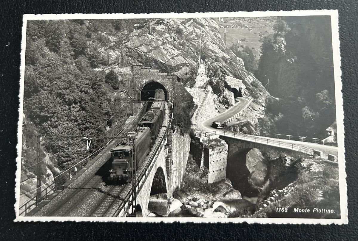 Cartoline postali: Monte Piottino mit Zug  – Usato da Horw venduto da Tellbub