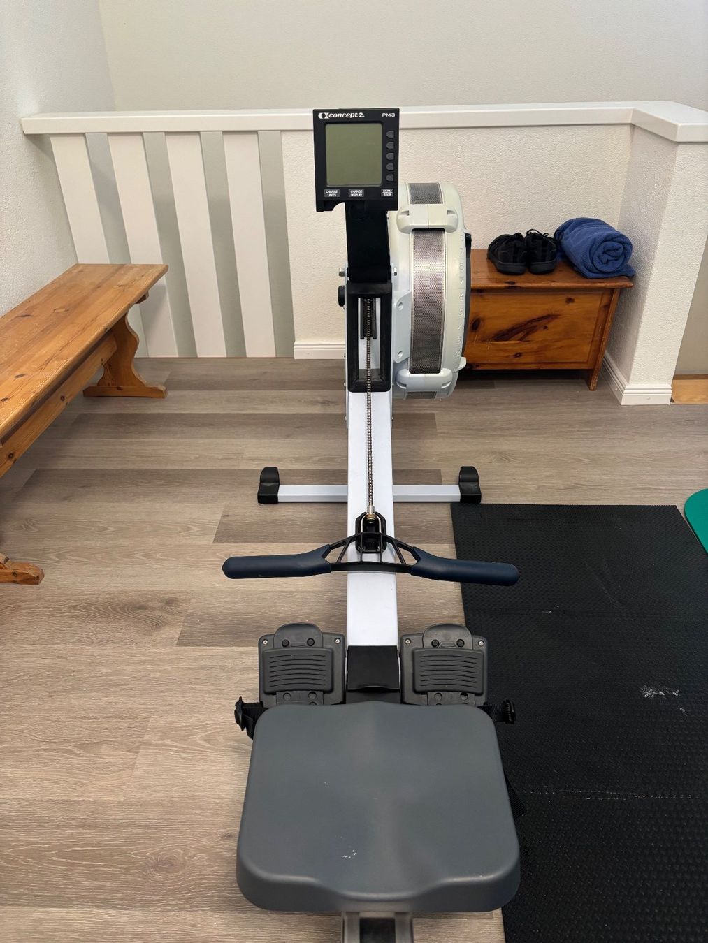 Concept 2 Hometrainer: Concept2 Rudergerät PM3 guter Zustand – Usato da Büttikon AG venduto da Freiamt85 1