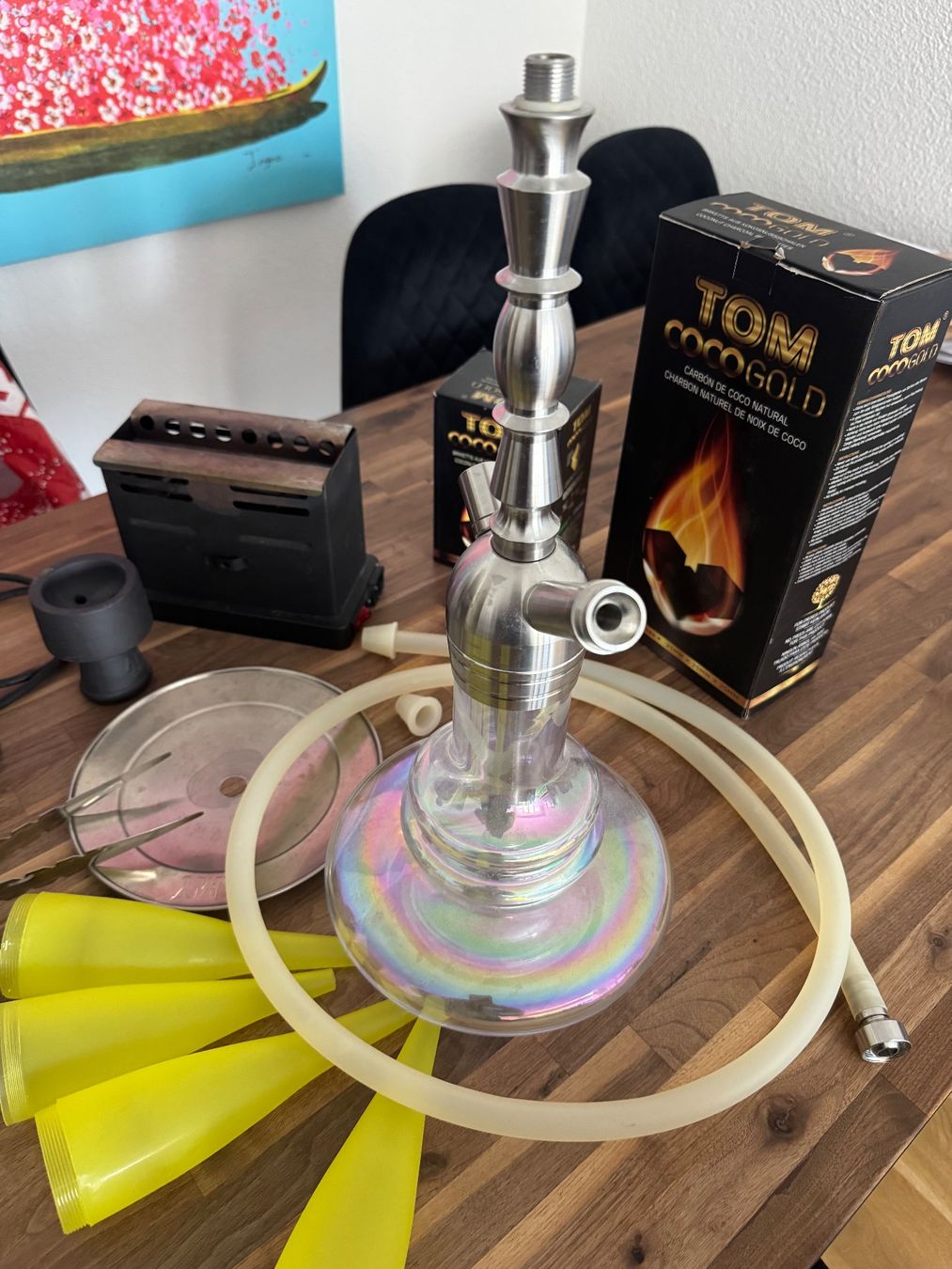 Narghilé: Shisha Wasserpfeife Set – Usato da Steffisburg venduto da Naesu_1995 1