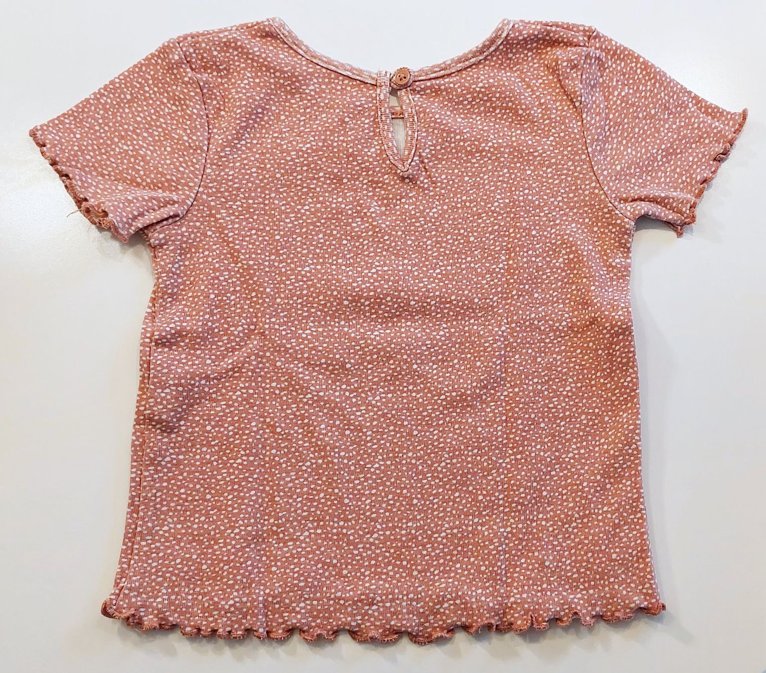 Primark Camicette, T-shirt & Top: TSHIRT / BLUSE  |  PRIMARK  |  WEISSE PUNKTE  |  Gr. 92 – Usato da Oberweningen venduto da Feindesign 1