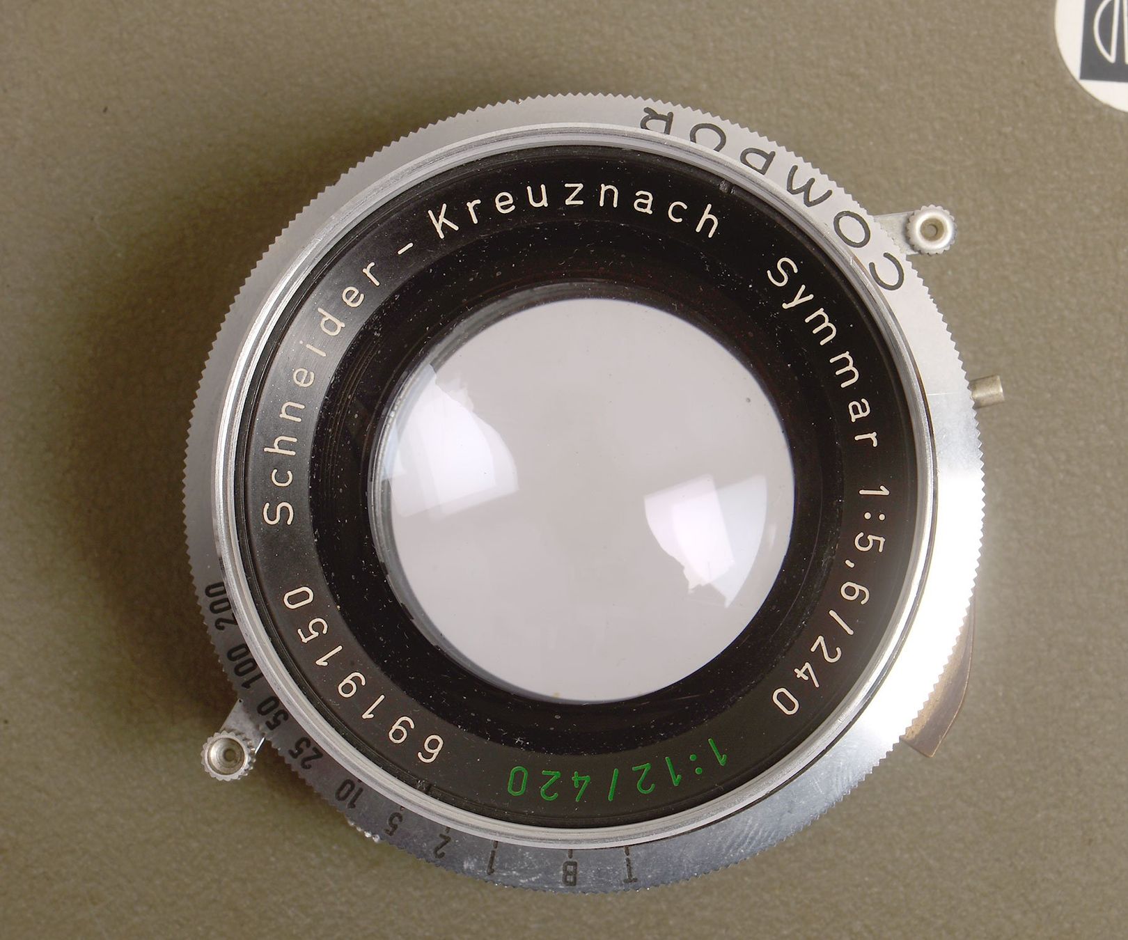 Sinar Kamera: Schneider Symmar 240mm 5.6 Compur, Sinarplatte – Gebraucht aus Bubendorf von zimmers_creativteam 3