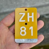 Mofanummer ZH von 1981 - Zürich