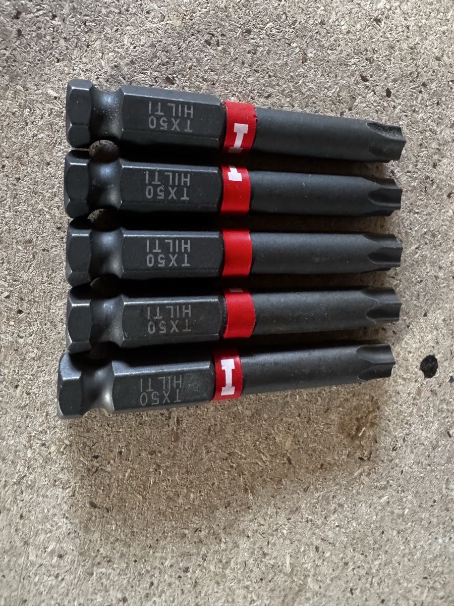 Hilti Trapani: Hilti TX50 Schrauberbits 5 Stk. neuwertig – Nuovo (secondo la descrizione) da Uezwil venduto da sev_2f5k