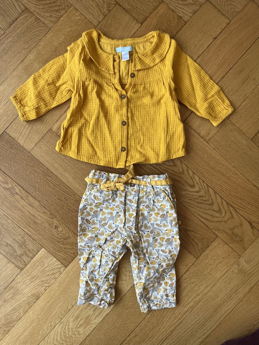 Okaidi Lotti & Set di vestiti: Completo 68 cm – Usato da Lausanne venduto da picola29