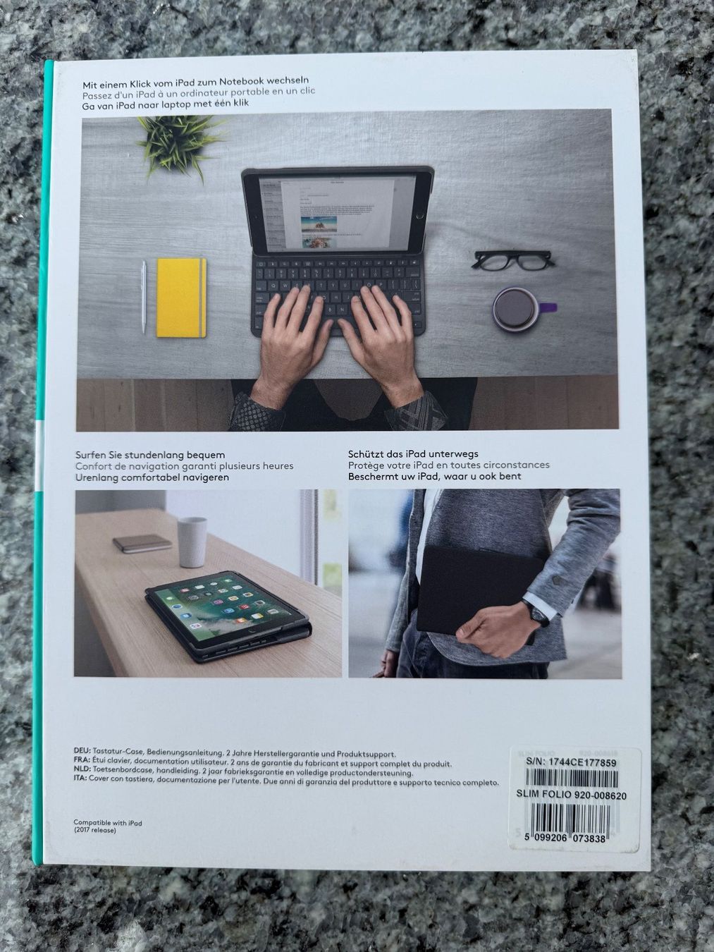 Claviers: Logitech Slim Folio iPad Tastatur Neu – Neuf avec emballage d'origine à Wängi par Uapd4 1