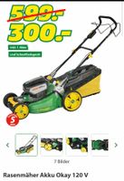 Rasenmäher OKAY 120V Neupreis: 599CHF