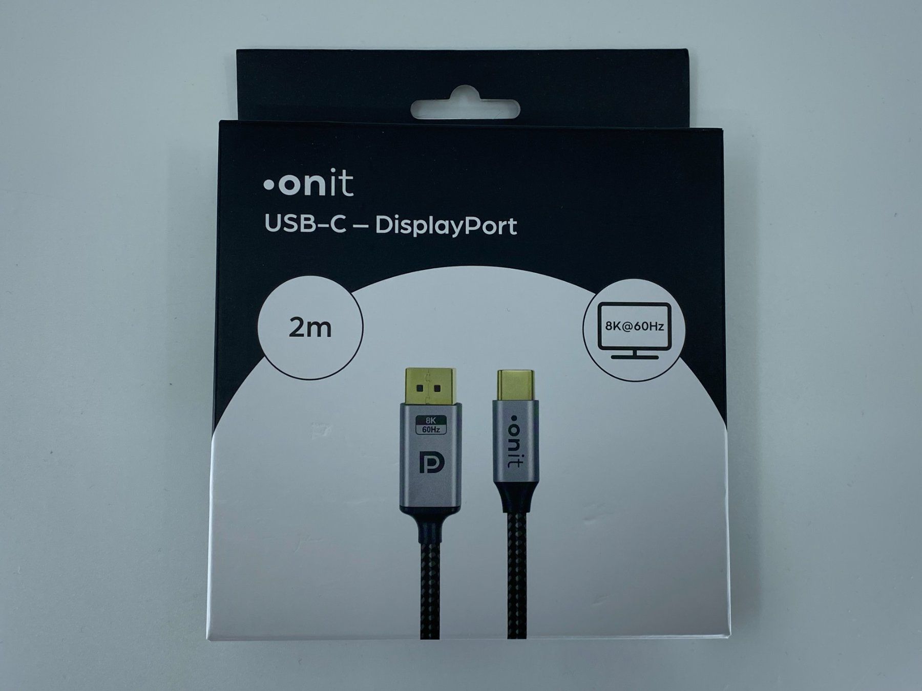 Cavi: 1x Kabel USB Type-C - DisplayPort, 2 m - NEU – Nuovo e nell'imballaggio originale da Langwiesen venduto da Restposten-24 5
