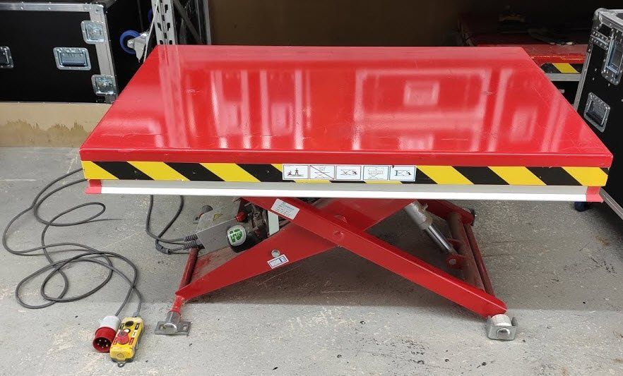 Produktbild von Elektrischer Hubtisch 500 Kg – Kabelgebundene Steuerung, 680 Mm Höhe, Klappbar, Für Couchtische & Werkbänke