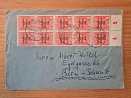 DE-Zensurbrief nach Bern aus 1948 Zustand gem.Bilder