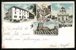 Litho Mariastein, Hotel de L'Ange, Gasth